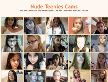 Tablet Screenshot of nn-teenies.com